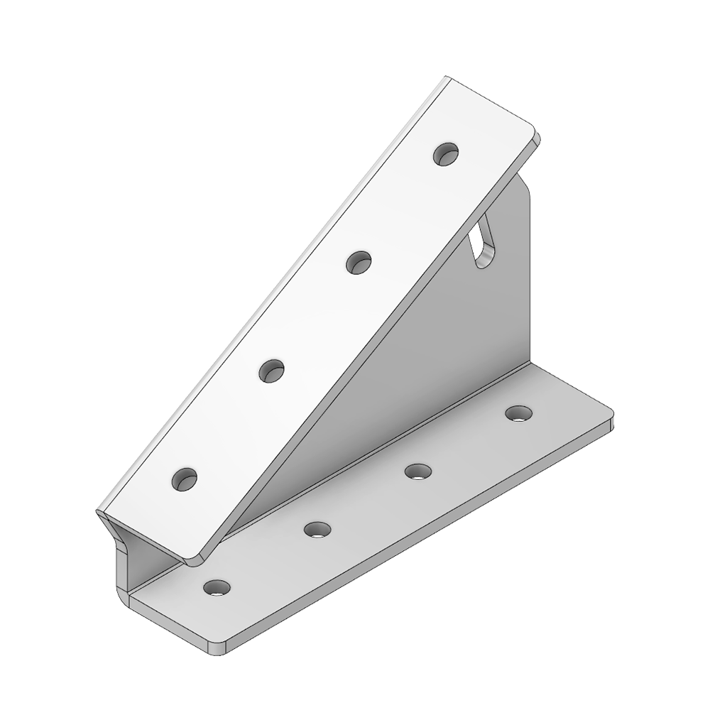 43-430-1 MODULAR SOLUTIONS 30 DEG STAIR CONNECTOR  30 DEG CONNECTION FOR 45MM X 180MM STAIR STRINGER